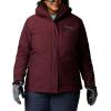 imageColumbia Womens Whirlibird IV Interchange Winter Jacket Waterproof ampamp BreathableMarionberry Crossdye