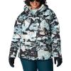 imageColumbia Womens Whirlibird IV Interchange Winter Jacket Waterproof ampamp BreathableShark Geoglacial Print