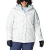 imageColumbia Womens Whirlibird IV Interchange Winter Jacket Waterproof ampamp BreathableWhite Flurries Print