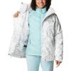 imageColumbia Womens Whirlibird IV Interchange Winter Jacket Waterproof ampamp BreathableWhite Flurries Print