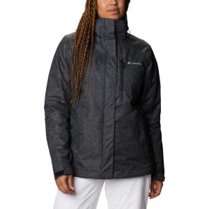 imageColumbia Womens Whirlibird IV Interchange Winter Jacket Waterproof ampamp BreathableBlack Dotty Floral Print