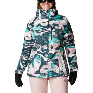 imageColumbia Womens Whirlibird IV Interchange Winter Jacket Waterproof ampamp BreathableDusty Pink Geoglacial Print