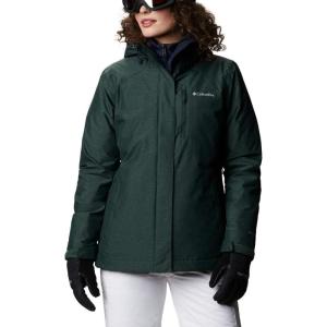 imageColumbia Womens Whirlibird IV Interchange Winter Jacket Waterproof ampamp BreathableSpruce Cross Dye
