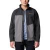 imageColumbia Mens Cruiser Valley II Softshell City Grey HeatherBlack Heather Small