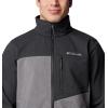imageColumbia Mens Cruiser Valley II Softshell City Grey HeatherBlack Heather Small
