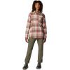 imageColumbia Womens Calico Basin Flannel Long Sleeve ShirtCanteen Multiplaid
