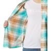 imageColumbia Womens Calico Basin Flannel Long Sleeve ShirtChalk Dimensional Buffalo