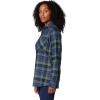 imageColumbia Womens Calico Basin Flannel Long Sleeve ShirtCollegiate Navy Multiplaid