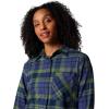 imageColumbia Womens Calico Basin Flannel Long Sleeve ShirtCollegiate Navy Multiplaid