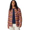 imageColumbia Womens Calico Basin Flannel Long Sleeve ShirtMoonvista Multiplaid