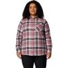 imageColumbia Womens Calico Basin Flannel Long Sleeve ShirtSnowdrift Multiplaid