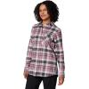 imageColumbia Womens Calico Basin Flannel Long Sleeve ShirtSnowdrift Multiplaid
