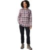 imageColumbia Womens Calico Basin Flannel Long Sleeve ShirtSnowdrift Multiplaid
