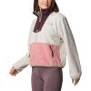 imageColumbia Womens Sequoia Grove Half Zip FleeceDark StonePink Agave
