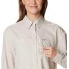imageColumbia Womens Silver Ridge Utility Long Sleeve ShirtDark Stone