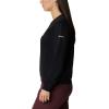 imageColumbia Womens Trek Graphic CrewBlackScript Logo