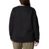 imageColumbia Womens Trek Graphic CrewBlackWhite Csc Stacked Logo