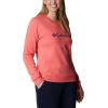 imageColumbia Womens Trek Graphic CrewBlush PinkColumbia Gem