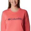 imageColumbia Womens Trek Graphic CrewBlush PinkColumbia Gem