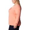 imageColumbia Womens Trek Graphic CrewCoral Reef Rainbow