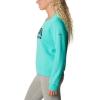 imageColumbia Womens Trek Graphic CrewElectric Turquoise Rainbow