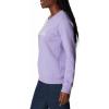 imageColumbia Womens Trek Graphic CrewFrosted PurpleWhite Logo