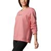 imageColumbia Womens Trek Graphic CrewPink AgaveScript