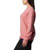imageColumbia Womens Trek Graphic CrewPink AgaveScript