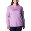 imageColumbia Womens Trek Graphic CrewPurple