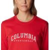 imageColumbia Womens Trek Graphic CrewRed LilyCsc Collegiate