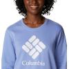 imageColumbia Womens Trek Graphic CrewSerenity Stacked Gem