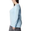 imageColumbia Womens Trek Graphic CrewSpring BlueWhite Logo