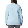 imageColumbia Womens Trek Graphic CrewSpring BlueWhite Logo