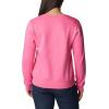 imageColumbia Womens Trek Graphic CrewWild GeraniumWhite Logo