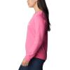 imageColumbia Womens Trek Graphic CrewWild GeraniumWhite Logo