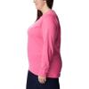imageColumbia Womens Trek Graphic CrewWild GeraniumWhite Logo