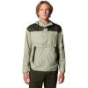 imageColumbia Mens Challenger II Windbreaker SafariGreenscape Medium