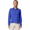 imageColumbia Womens Summit Valley Woven Long Sleeve ShirtClematis Blue