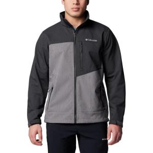imageColumbia Mens Cruiser Valley II Softshell City Grey HeatherBlack Heather Small