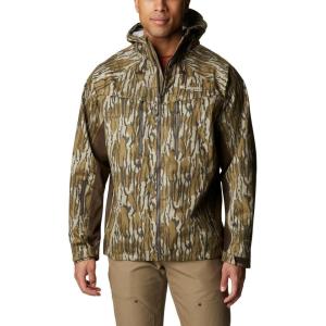 imageColumbia Mens Trophy Rack Silent Rain JacketMossy Oak Bottomland