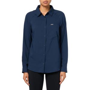 imageColumbia Womens Anytime Lite Long Sleeve ShirtCollegiate Navy