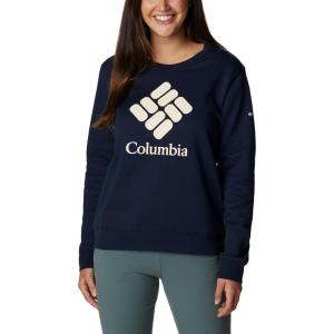 imageColumbia Womens Trek Graphic CrewCollegiate NavyStacked Gem