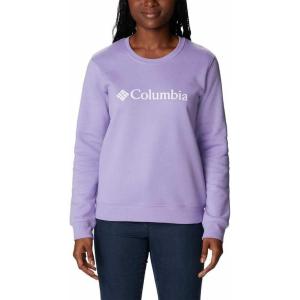 imageColumbia Womens Trek Graphic CrewFrosted PurpleWhite Logo