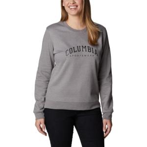 imageColumbia Womens Trek Graphic CrewLight Grey HeatherCsc Collegiate