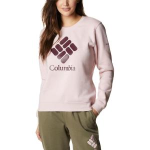 imageColumbia Womens Trek Graphic CrewMineral PinkStacked Gem