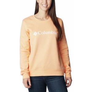 imageColumbia Womens Trek Graphic CrewPeachWhite Logo