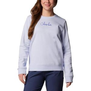 imageColumbia Womens Trek Graphic CrewSnowdriftScript