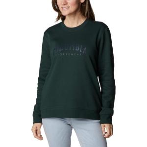 imageColumbia Womens Trek Graphic CrewSpruceCsc Collegiate