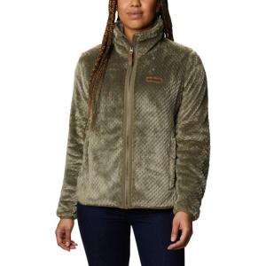 imageColumbia Womens Fire Side Ii Sherpa Full ZipStone Green