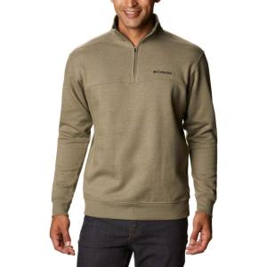 imageColumbia Mens Hart Mountain Ii Half ZipStone Green Heather